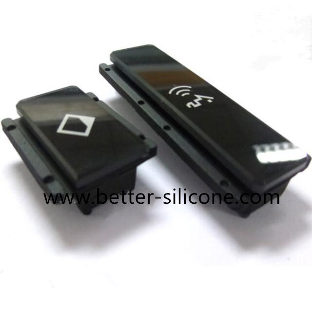 Plastic Key Cover with Silicone Keypad Plastic Key Cover with Silicone Keypad