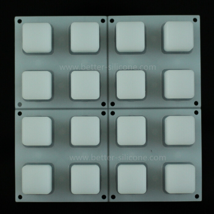 Translucent Silicone Backlit Button Pad