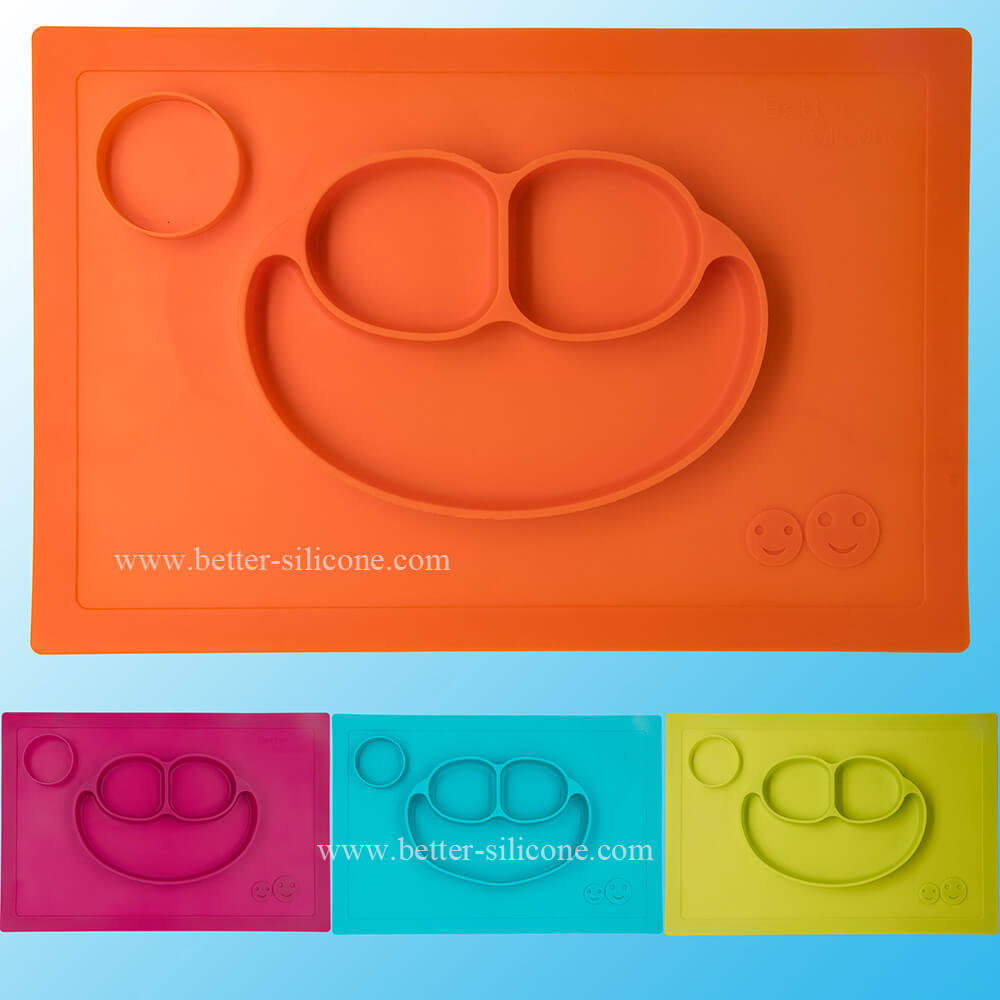 Baby Silicone Dinner Plate