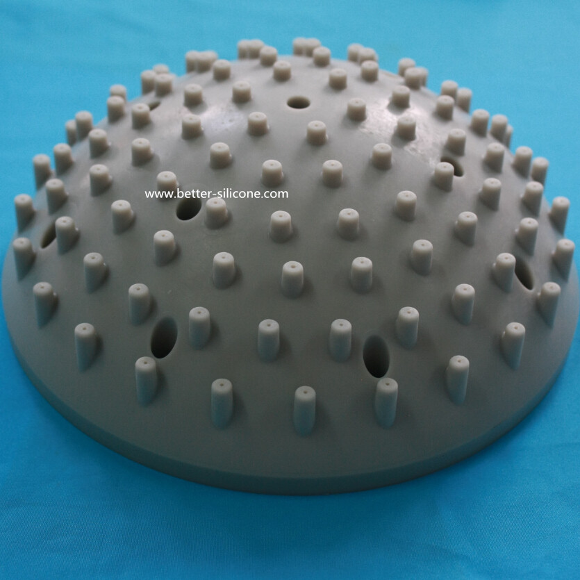 LED Rainfall Shower Head Silicone Rubber Nozzles