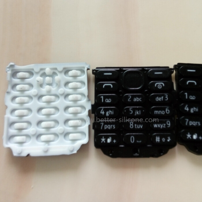 Customize Plastic Rubber Silicone Laser Engrave Keypad