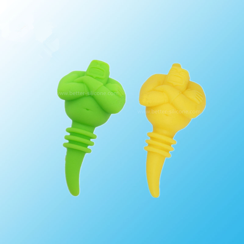silicone wine stopper