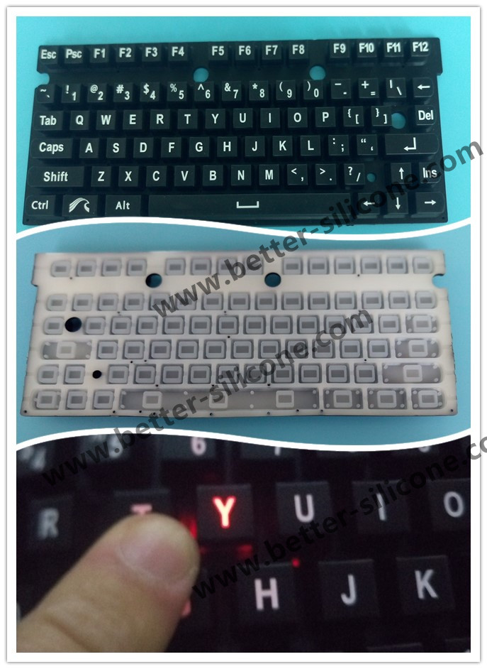 Laser Silicone Keyboard