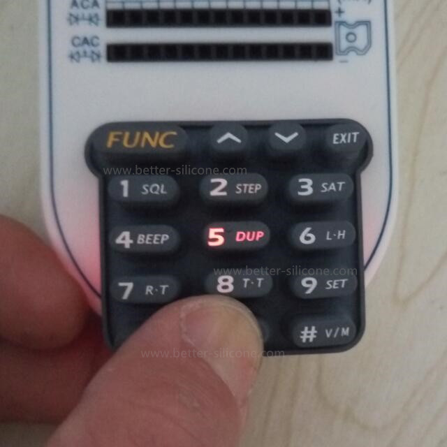 Silicone Laser Engraving Keypad
