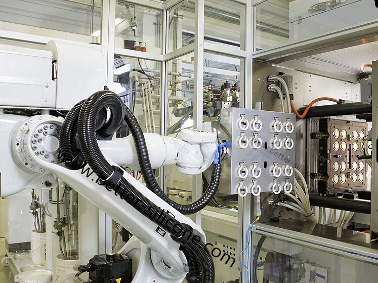 Liquid silicone rubber housing seal