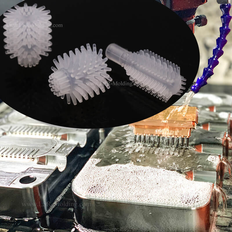 Silicone Brush by LSR Mold