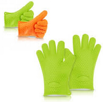 Hot Kitchen Pot Holder Silicone Oven Mitts