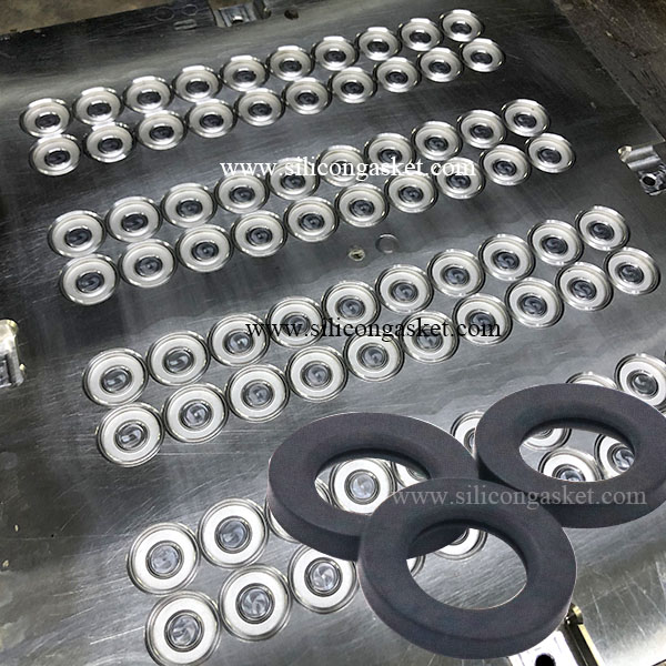Silicone Compression Molding for Rubber Gasket