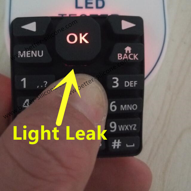 Silicone Laser Etching Keypad