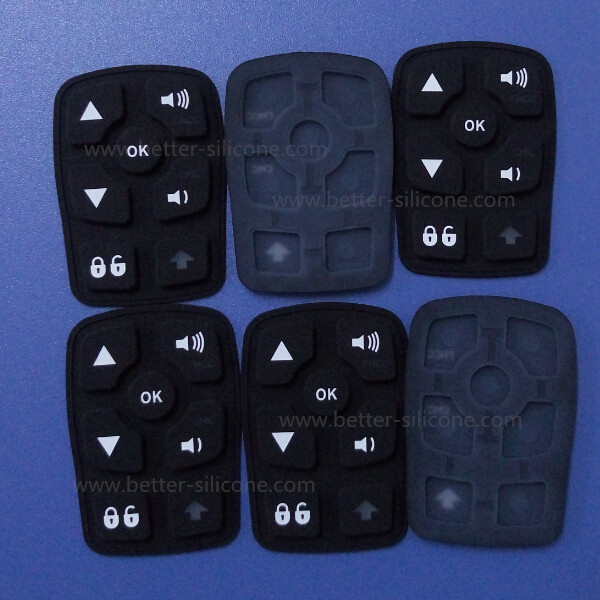 Silicone Laser Etched Keypad
