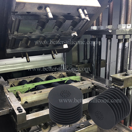 Rubber Compression Molding for Silicone Bellows