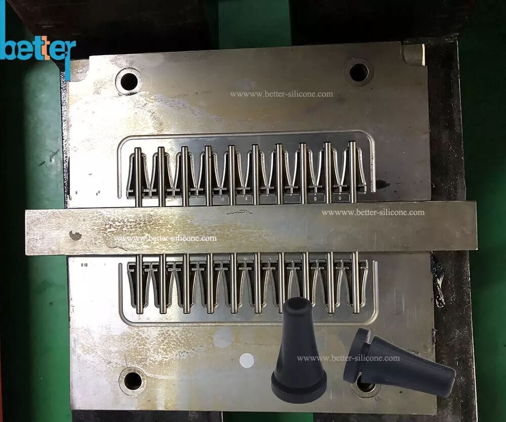 Silicone Rubber Compression Molding for Grommet