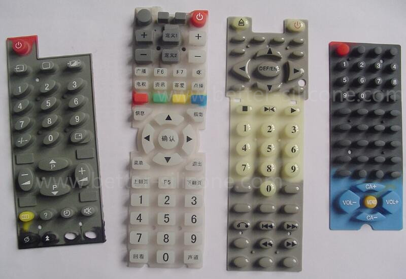 Electrically Rubber Conductive Printing Keypad