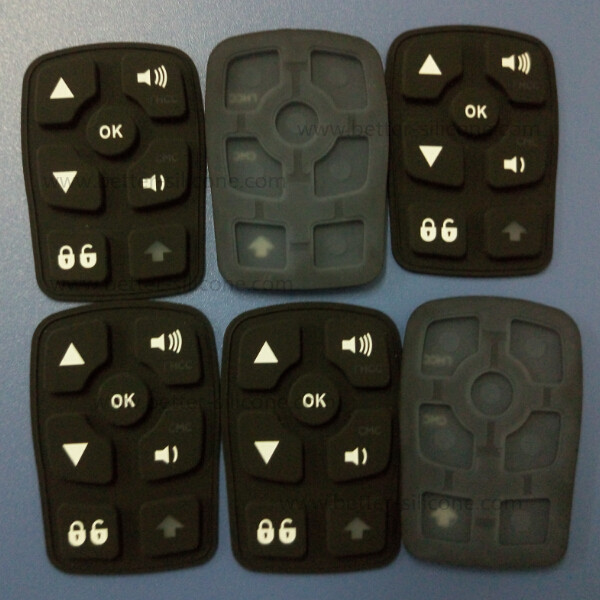 Silicone Laser Etched Keypad