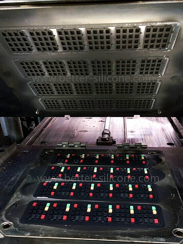 double durometer button pad