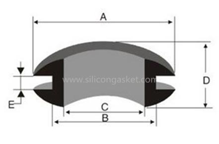 Custom Silicone grommet 