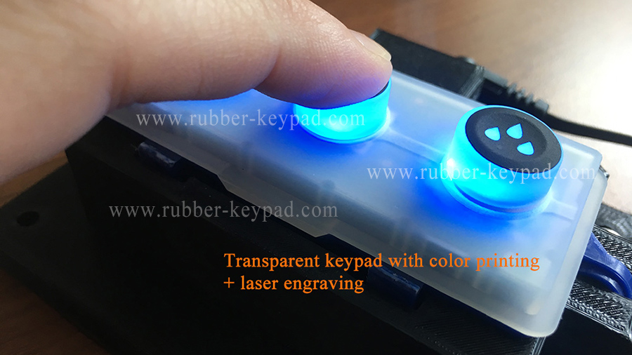 Laser Engraved Keypad Graphic Backlit Keyboards