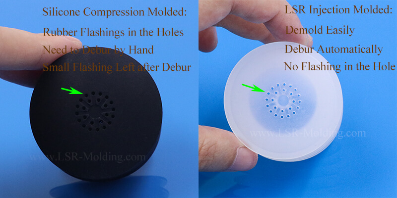 Smooth Small Burrs Silicone Sleeve Protective Bellows Custom Medical Bellows