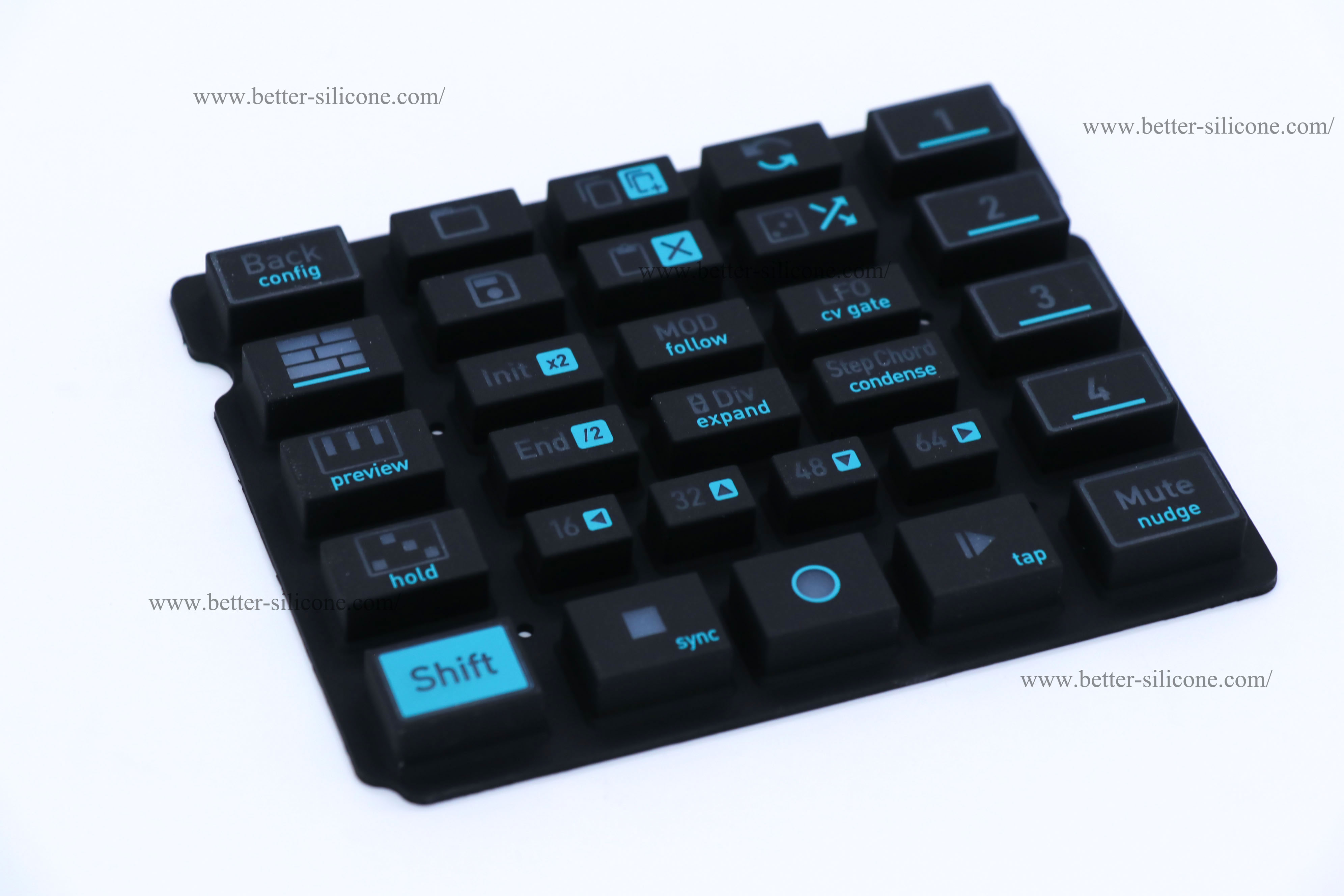 Laser Engraving Characters-Conductive keypad