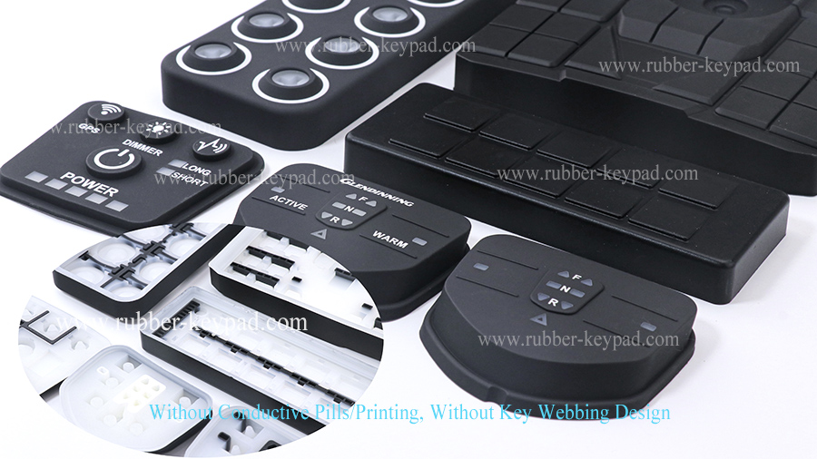 Why Silicone Rubber Keypad Without Webbing