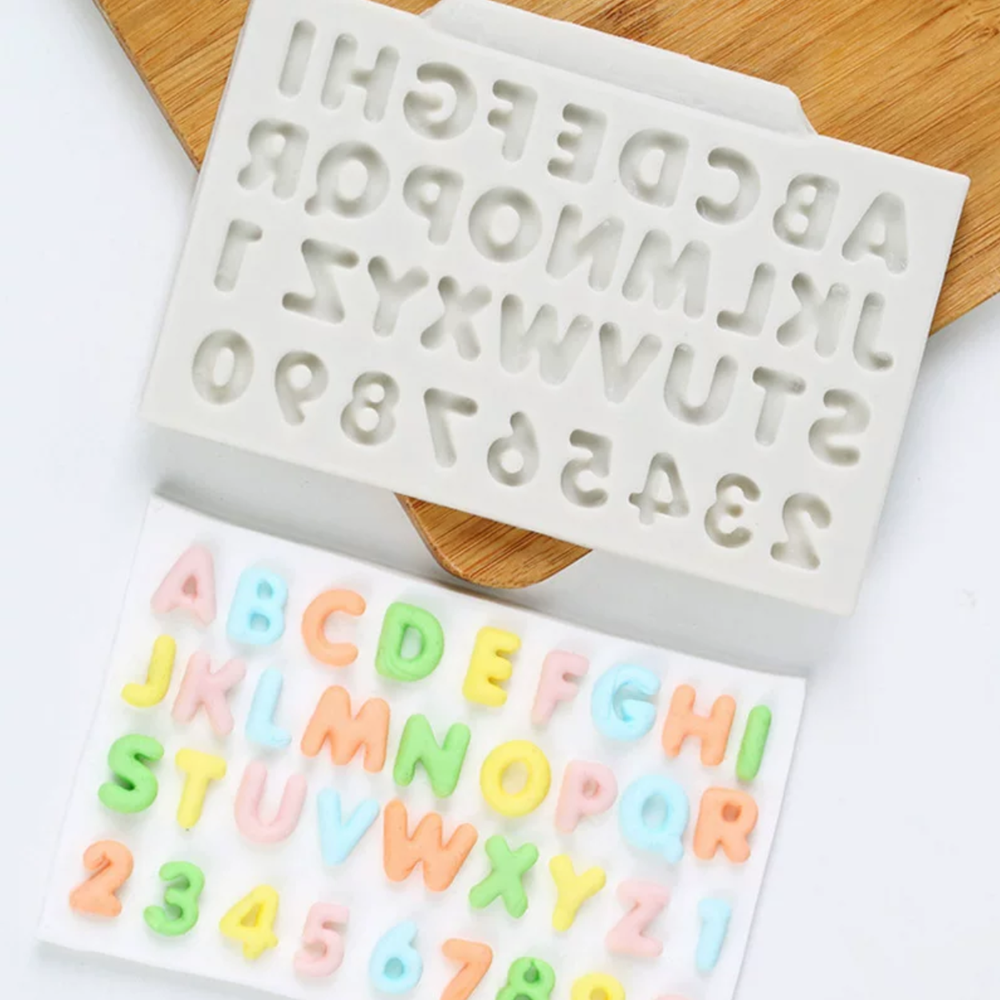 Alphabet Silicone Mold