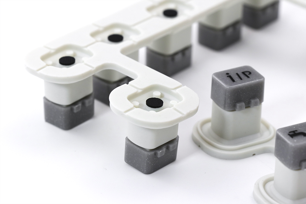 P+R carbon pill conductive keypad