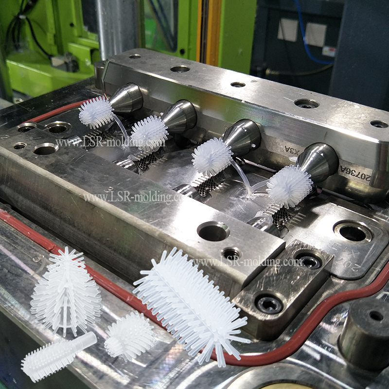 Silicone Injection Mould for Medical Grade Silicon Brushes