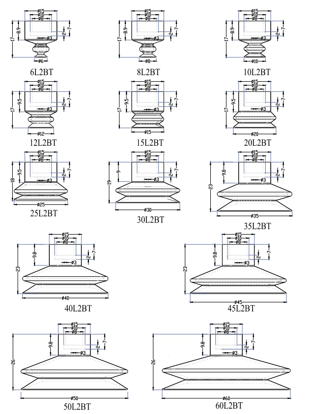 universal vacuum pad