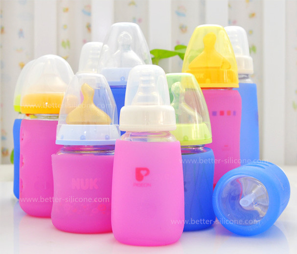 Silicone Baby Bottle Cover