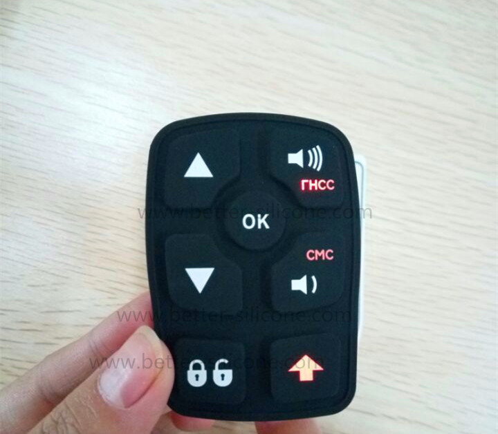 Silicone Laser Etched Keypad