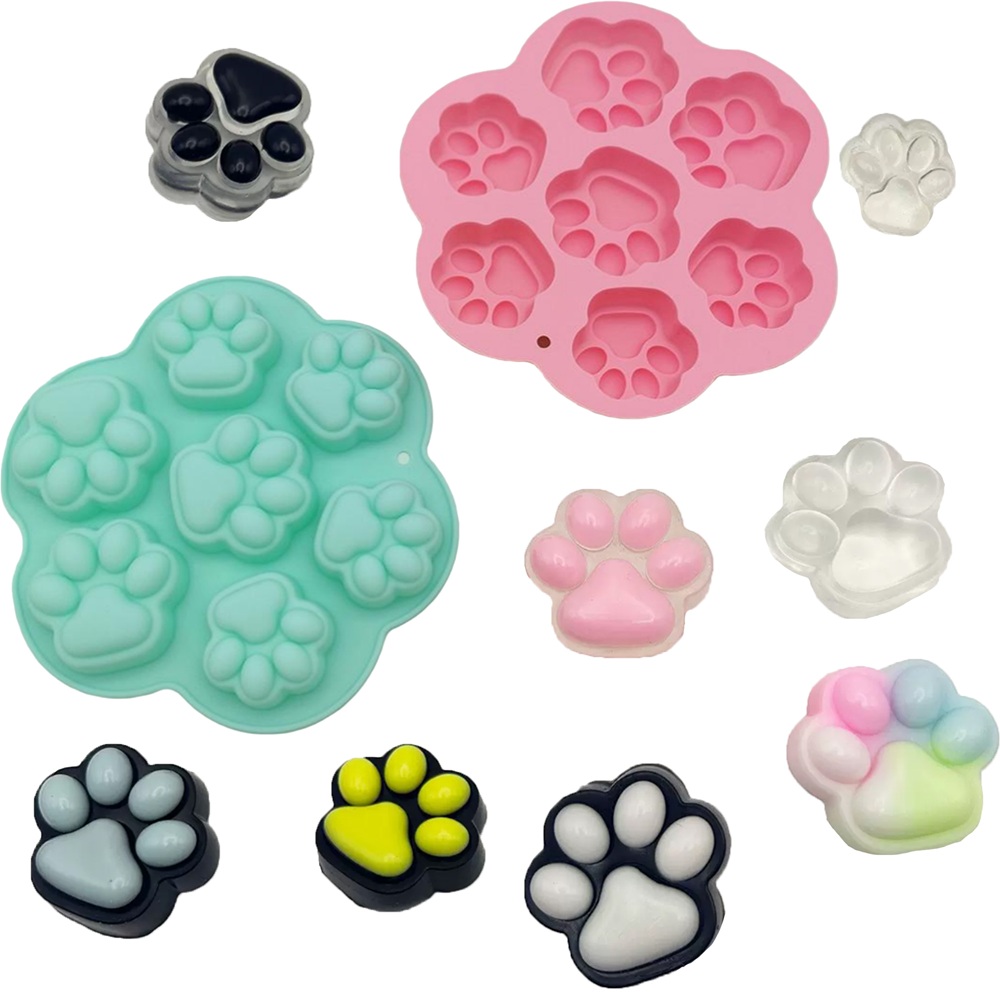 Silicone Dog Paw Mold