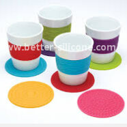 Promotion Gift Silicone Rubber Cup Mat