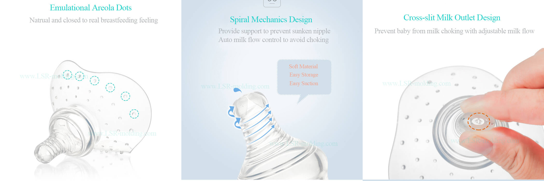 silicone baby nipple shield