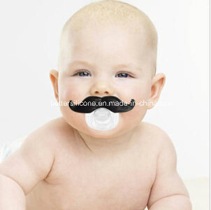 Mustache Silicone Baby Pacifier