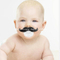 Mustache Silicone Baby Pacifier